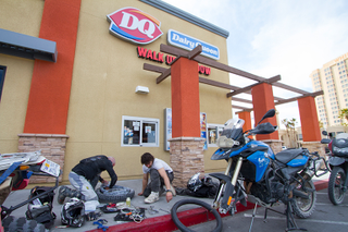 Illustration for article titled Death Valley and Ice Cream - We Ride the 2015 Taste of Dakar